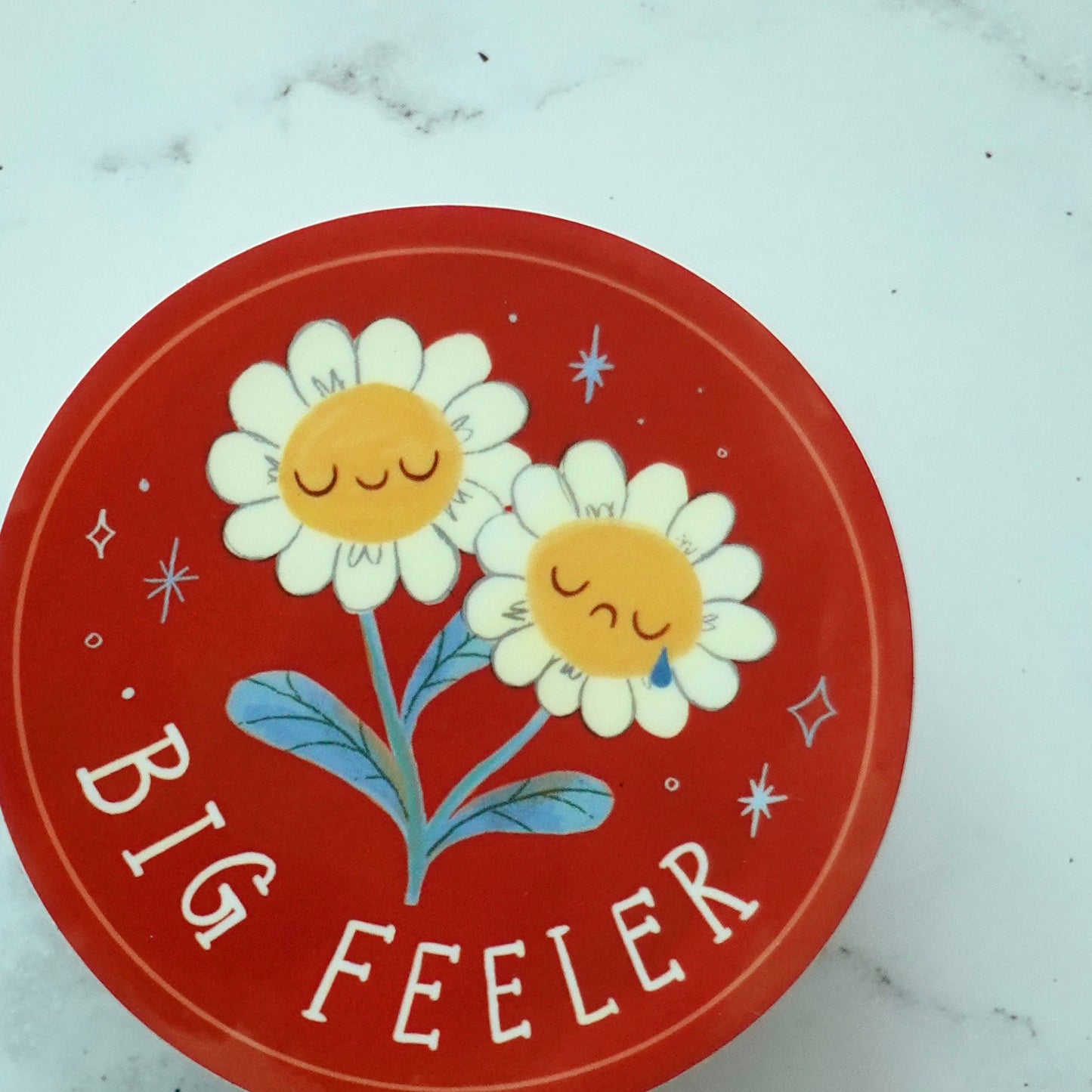 Big Feeler - Circle Vinyl Sticker
