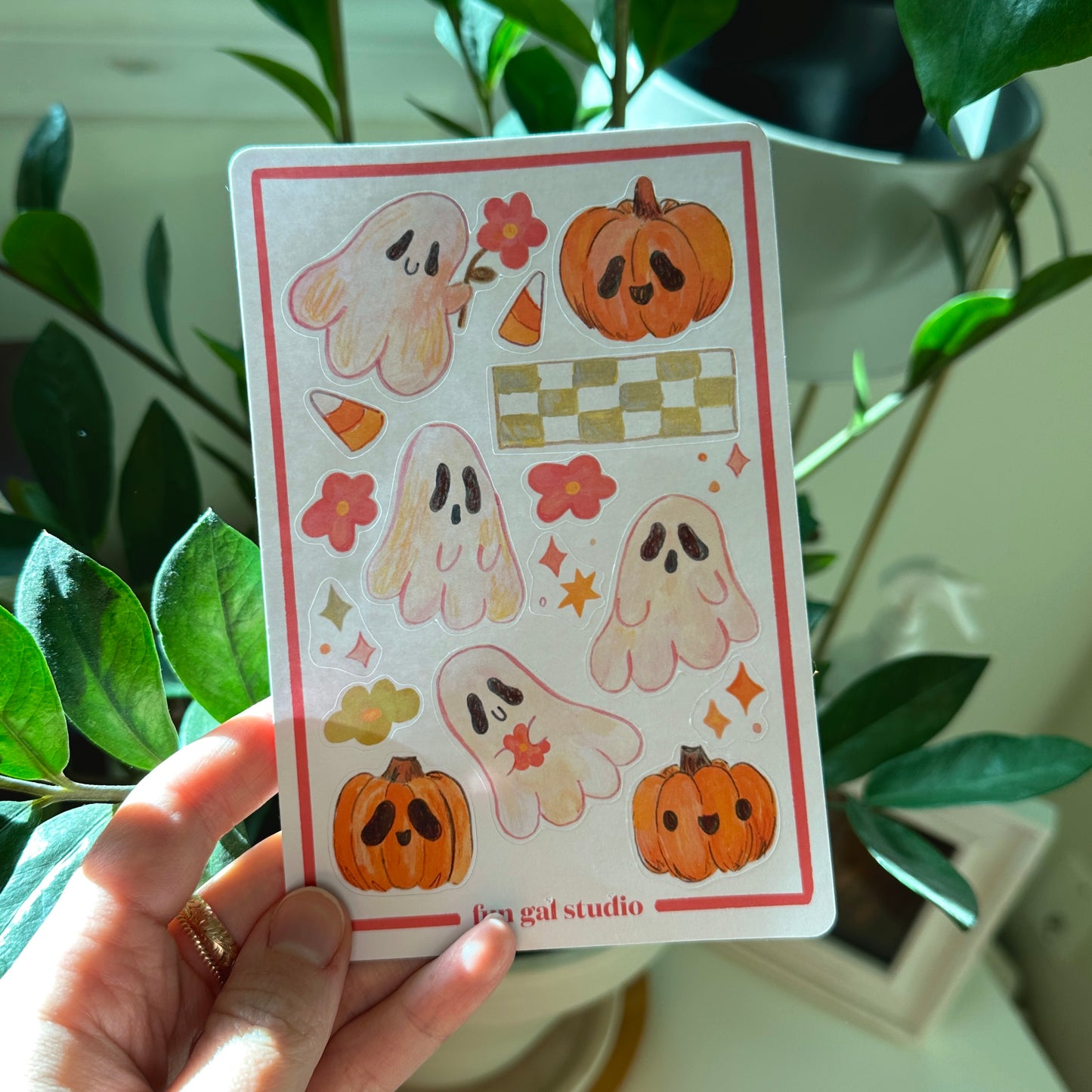 Groovy Ghosties - Sticker Sheet