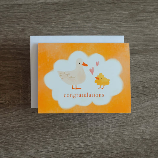 Congratulations - New baby card / Birth celebration card