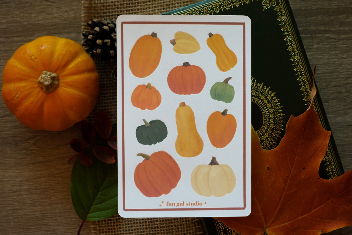 Pumpkins & Squash - Sticker Sheet