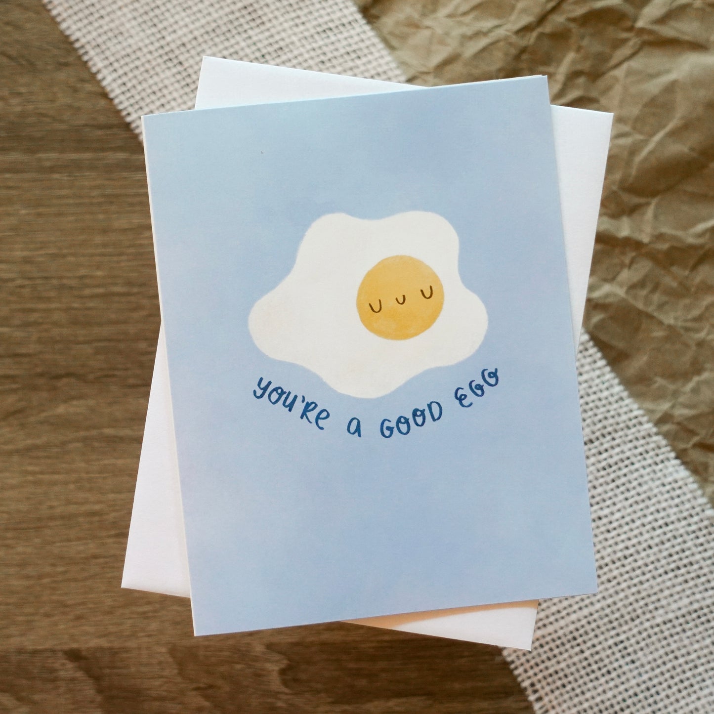 You're a Good Egg - Appreciation/ Thank You/ Greeting Card