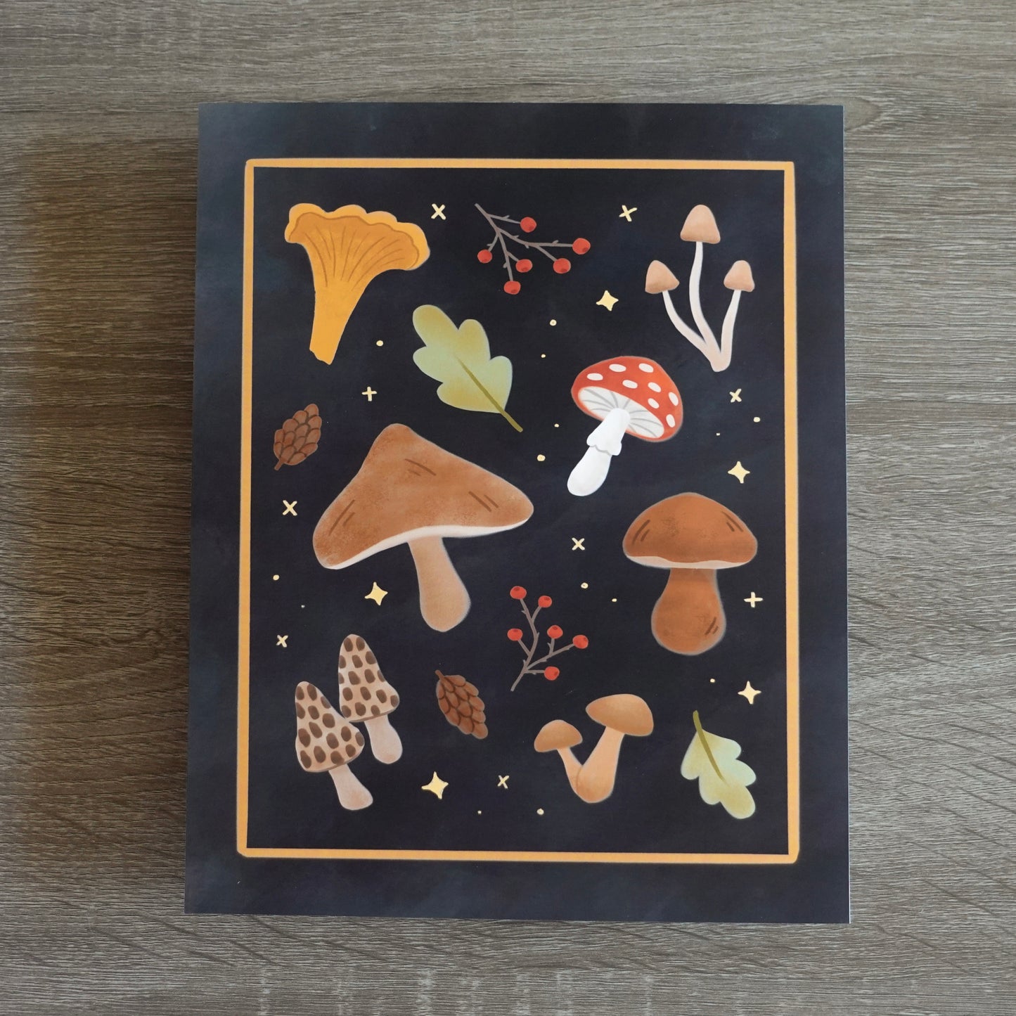 Mushrooms - Art Print